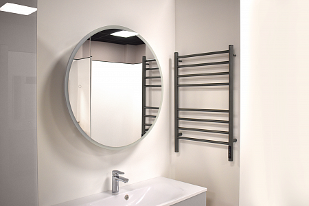 Аврора П8 500х800 электро КС ГРАФИТ ( new встроен диммер) Полотенцесушитель TERMINUS Чапаевск - фото 3