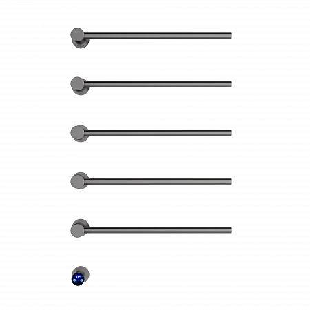 Аккорд П5 500х800 электро Полотенцесушитель TERMINUS Оружейная сталь Чапаевск - фото 2